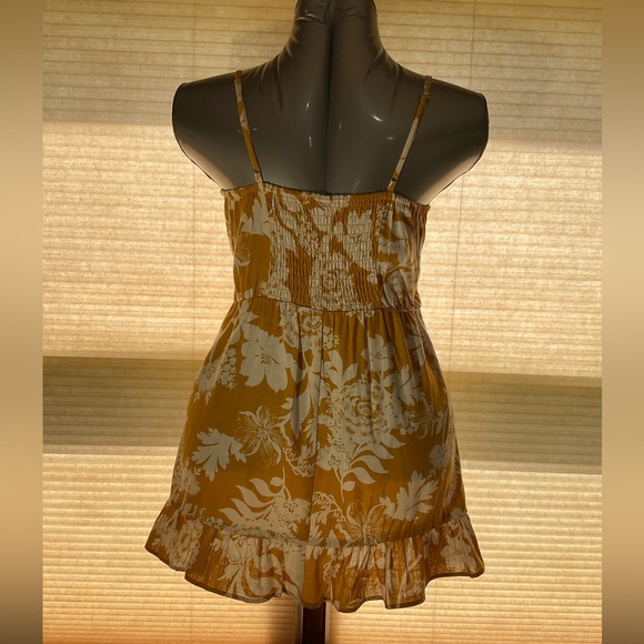 Wild Fable Women’s Size Large Sun Dress with Spaghetti Straps (Target) Linen - Picture 4 of 13